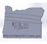 Oregon state map thumbnail image