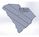 South Carolina state map thumbnail image